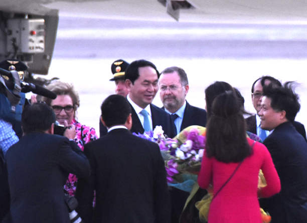 Chủ tịch nước Trần Đại Quang tới Peru tham dự Hội nghị cấp cao APEC